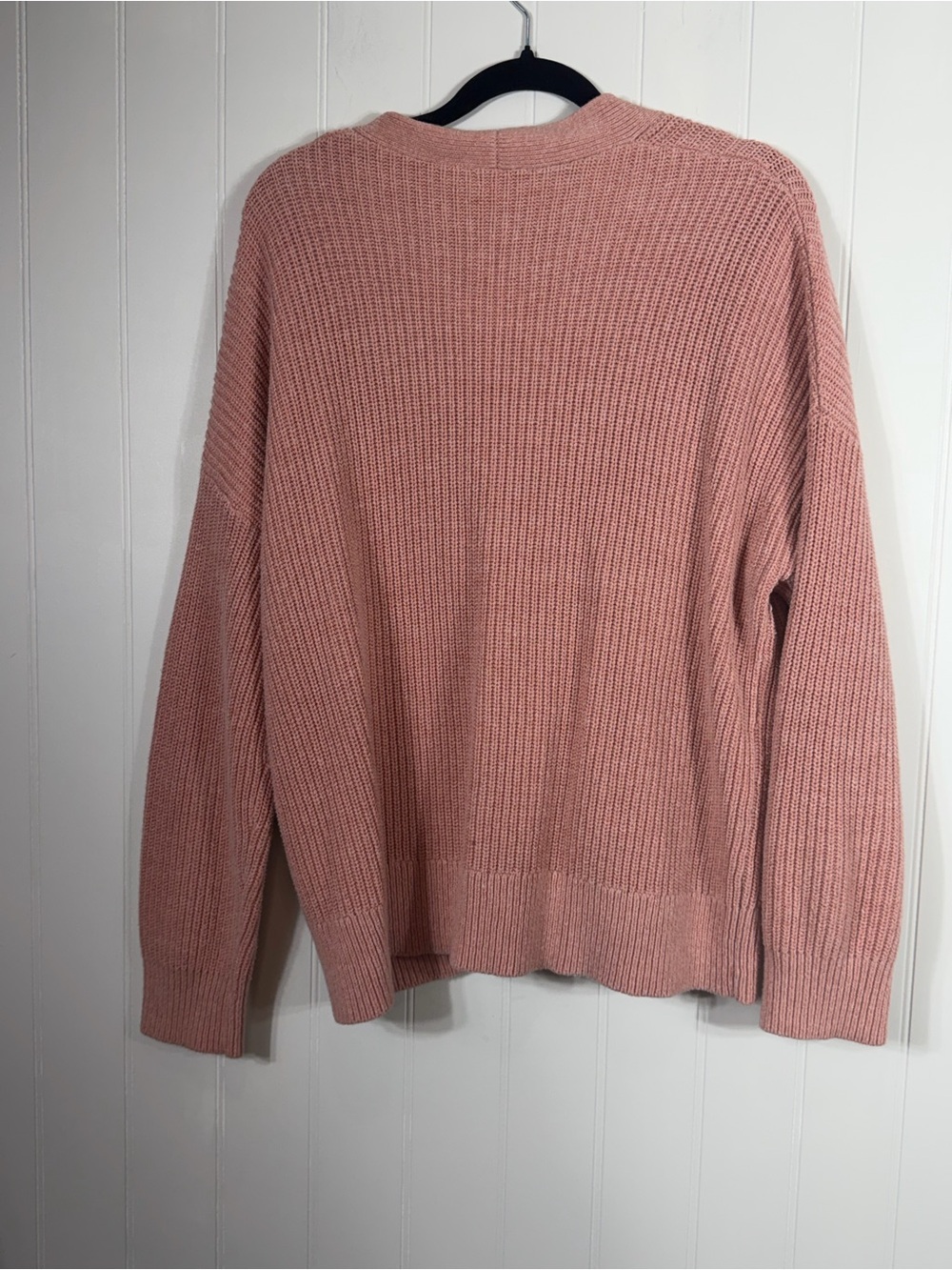 Ricki’s Pink chunky oversized Knit Button Front Cardigan Sweater Large - Picture 4 of 6